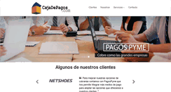 Desktop Screenshot of cajadepagos.com